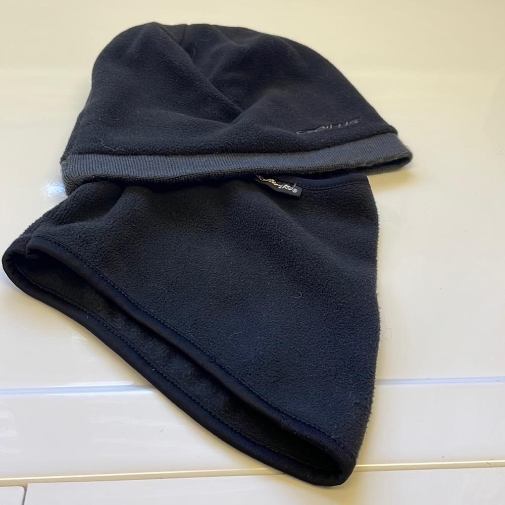 Seirus Fleece Hat with pull down balaclava/neck up